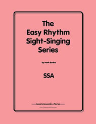 The Easy Rhythms Sight-Singing Series Digital File Reproducible PDF cover